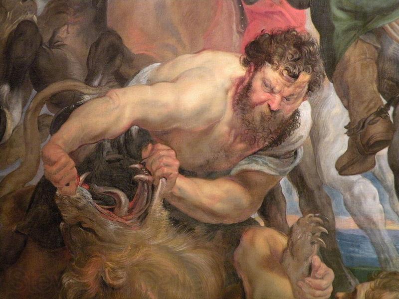 Peter Paul Rubens La Chasse au tigre France oil painting art